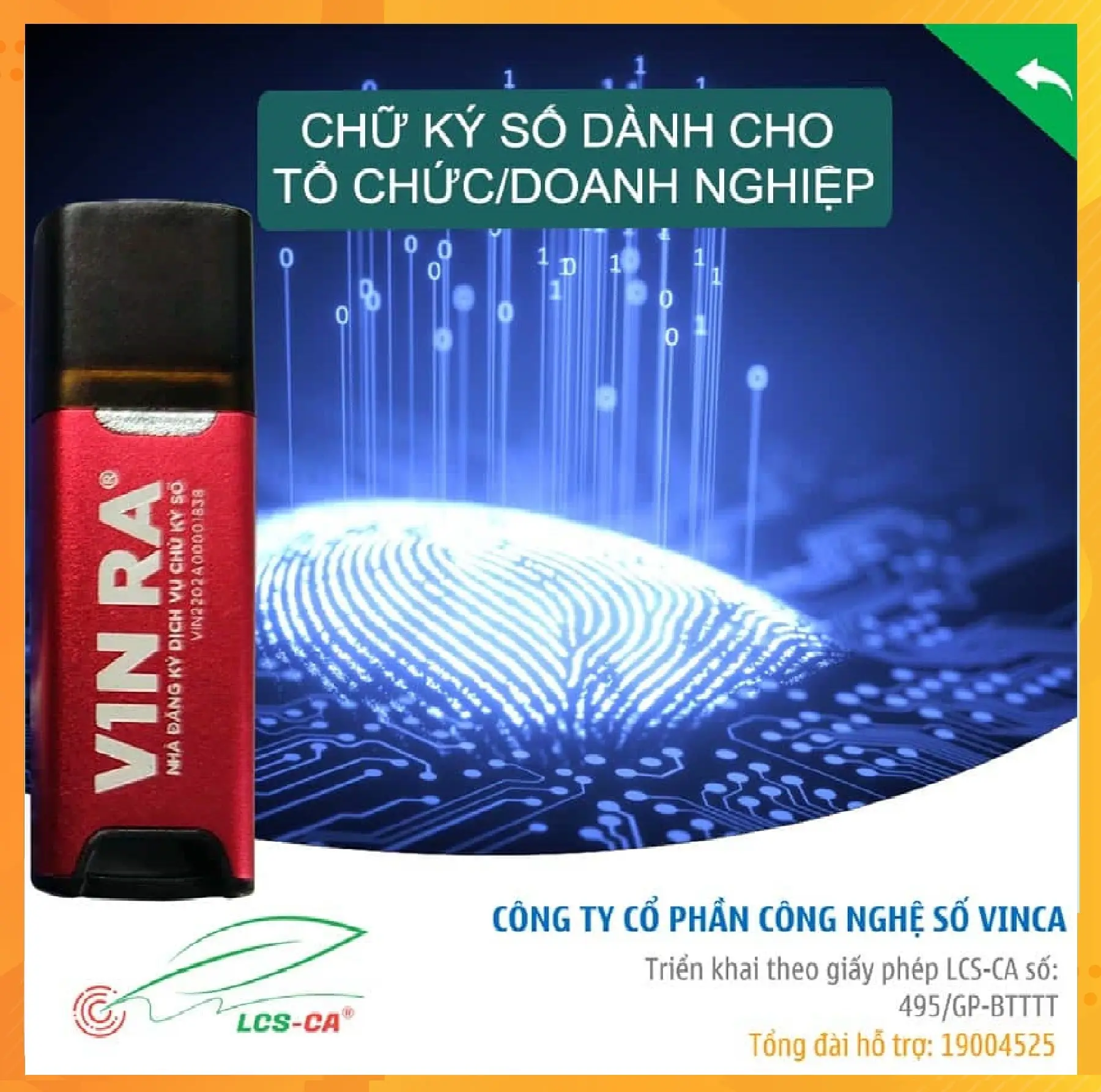 chữ ký số vinca